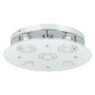 2514 Naomi, mennyezeti lámpa LED GU10 5W fényforrással GU10 5x MAX 15W króm