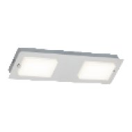 5723 Ruben,  minimalista stílusú fürdőszobalámpa beépített LEDdel, IP44 LED 2x 4,5W króm