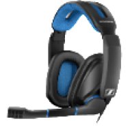 GSP 300 fekete/kék gaming headset