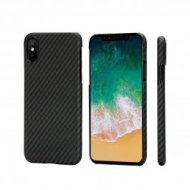 Pitaka - Aramid tok iPhone X-hez - Fekete/szürke