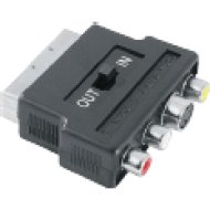 42357 AV Adapter SCART-3RCA-SVHS, be/ki