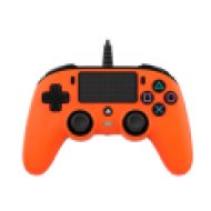 Nacon vezetékes kontroller, narancssárga (PlayStation 4)