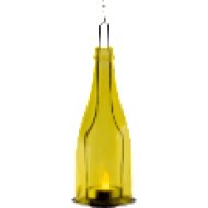 GB 23/YE Dekorációs üveg LED mécsessel, sárga
