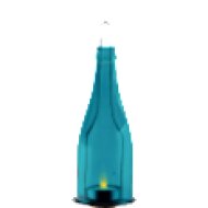 GB 23/BL Dekorációs üveg LED mécsessel, kék