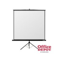 Reflecta Crystal-Line Tripod 1:1 200cm×200cm hordozható 3 lábú állványos vetítővászon