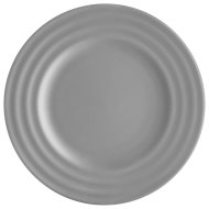 DESSZERTES TÁNYÉR 20CM AM-WAVY VILÁGOS SZÜRKE KERÁMIA