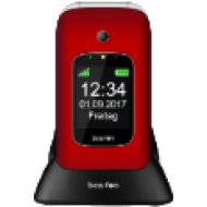 SL590 piros kártyafüggetlen mobiltelefon