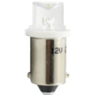 72LB007W  BA9S LED dióda, homorú, fehér, 1 pár