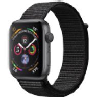 Watch Series 4 40mm fekete alumínium tok fekete sportpánntal (mu672hc/a)