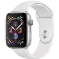 Watch Series 4 44mm ezüst alumínium tok fehér sportszíjjal (mu6A2hc/a)