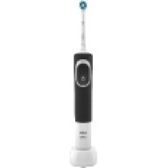 D100 Vitality Elektromos fogkefe CrossAction fejjel, fekete