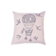 Home Dekor DIY festhető párnahuzat 45x45cm,Hőlégballon