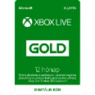Xbox Live Gold előfizetés, 12 hónap (Elektronikusan letölthető szoftver - ESD) (Xbox 360 & Xbox One)