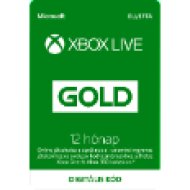 Xbox Live Gold előfizetés, 12 hónap (Elektronikusan letölthető szoftver - ESD) (Xbox 360 & Xbox One)
