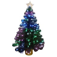 MŰFENYŐ SZÁLOPTIKÁS MINI GLASSY 80CM LED MEGVILÁGÍTÁSSAL KARÁCSONYI Outlet
