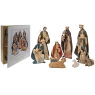BETLEHEMI DÍSZ SZETT 10DB-OS POLYSTONE KARÁCSONY 2015 Outlet