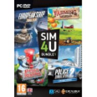 SIM4U Bundle 1 - European Ship Simulator, Farming World, Post Master, Police Simulator 2 (PC)