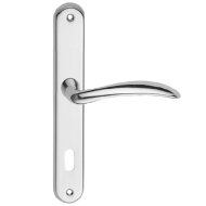 AJTÓKILINCS NZ 90MM KRÓM            KAROL