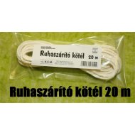 RUHASZÁRÍTÓ KÖTÉL PP 20M