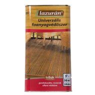 LAZURÁN UNIVERZÁLIS FAANYAGVÉDOSZER 5 L,SZÍNTELEN,OLDÓSZERES (R:223385)