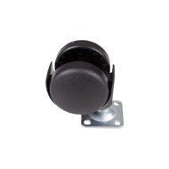 BÚTORGÖRGÖ 311/P.050 TALPAS 50MM 35KG FEKETE FÉM-MÜANYAG
