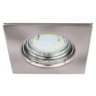 LITE BEÉPÍTHETŐ LED GU10 3X3W FIX, NÉGYZET, BRONZ