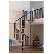 NEW YORK SPIRÁL LÉPCSŐ 12 FOKOS     309CM MAGASSÁGIG, ÁTMÉRŐ:140CM