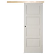 DELTA ROLL KRÉTA TOLÓAJTÓ, LEMEZELT AJTÓLAP 80X204CM+SÍNTAKAR