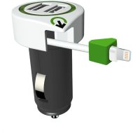 AUTÓS USB TÖLTŐ - TRIPLE USB CAR CHARGER LIGHTNING CONNECTOR