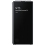 Samsung Galaxy S10E clear view cover Fekete (OSAM-EF-ZG970CBEG)