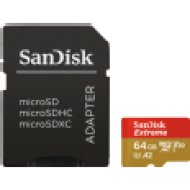 MicroSD Extreme 64GB C10 UHS-I U3 memóriakártya (183505)