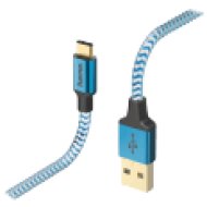 Adatkábel USB A - USB Type-C, kék, 1,5m (178295)