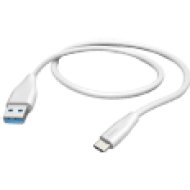 Adatkábel USB A - USB 3.1 Type-C, fehér, 1,5m (178397)