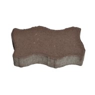 HULLÁM TÉRKŐ BARNA 6CM 22X11X6CM