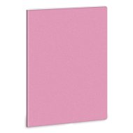 Ars Una glitter-rózsaszín A/4 extra kapcsos füzet-vonalas
