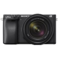 ILCE 6400 fényképezőgép + 18-135 mm objektív Kit (ILCE 6400MB)
