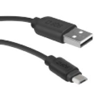 microUSB kábel 2m fekete (TECABLEMICRO2K)