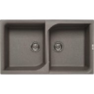 Ego 450 M73 Titanium gránit mosogatótálca, 2 medence