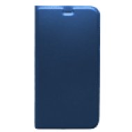 Huawei P20 oldalra nyíló tok, Sötétkék (BOOKTYPE-HUA-P20-DBL)