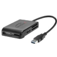 SNAPPY EVO Kártyaolvasó USB 3.0, fekete  (SL150101BK)