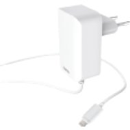 Hálózati Töltő Ipad/Iphone/Ipod Lightning (Mfi) 2,4A,Fehér (178304)