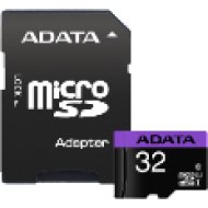 Micro SDHC kártya 32GB class 10 UHS-I (AUSDH32GUICL10-RA1)