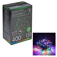 LED-es színes fényfüzér 11m (400 LED)