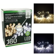 LED-es színváltós fényfüzér meleg fehér/hideg fehér 13,5m (180 LED)