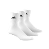 CUSHIONED CREW SOCKS 3 PAIRS