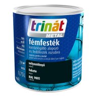 TRINÁT METAL FÉMFESTÉK 0,75L SELYEMFÉNYŰ, FEKETE, 9005