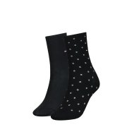 TH WOMEN SOCK DOT 2P