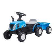 ELEKTROMOS GYERMEKJÁRMŰ &quot;NEW HOLLAND T7&quot; TRAKTOR+UTÁNFUTÓ 6V 4,5AH