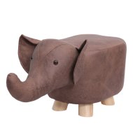 OTTOMAN KIS ÁLLATOS ÜLŐKE ELEFÁNT 55X27X23CM