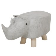 OTTOMAN KIS ÁLLATOS ÜLŐKE ORRSZARVÚ 53X27X23CM
